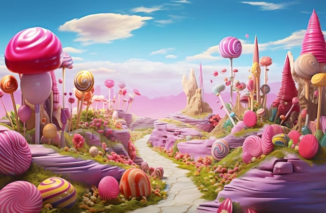 Explorez les secrets de Candy World, la destination sucrée qui fait rêver !