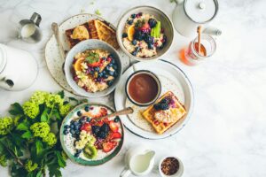 brunch parfait à la maison