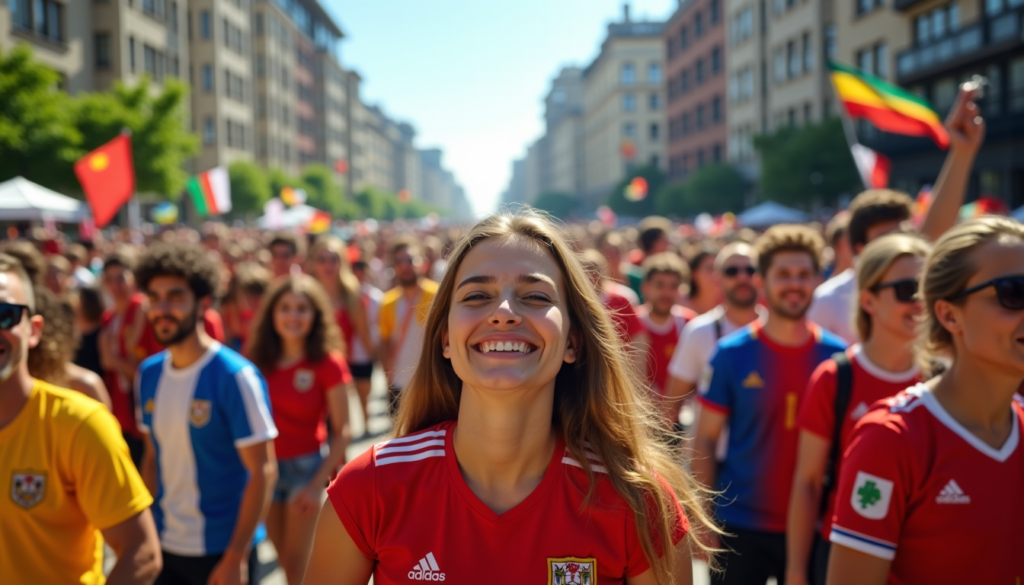 Top 7 des fan zone coupe du monde les plus animées à travers le monde