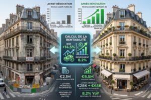 rentabilité immeuble